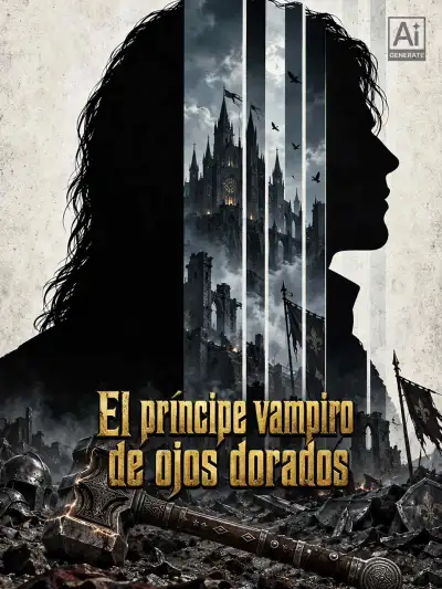 El príncipe vampiro de ojos dorados poster