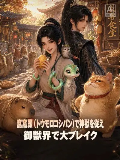 窩窩頭(トウモロコシパン)で神獣を従え 御獣界で大ブレイク poster