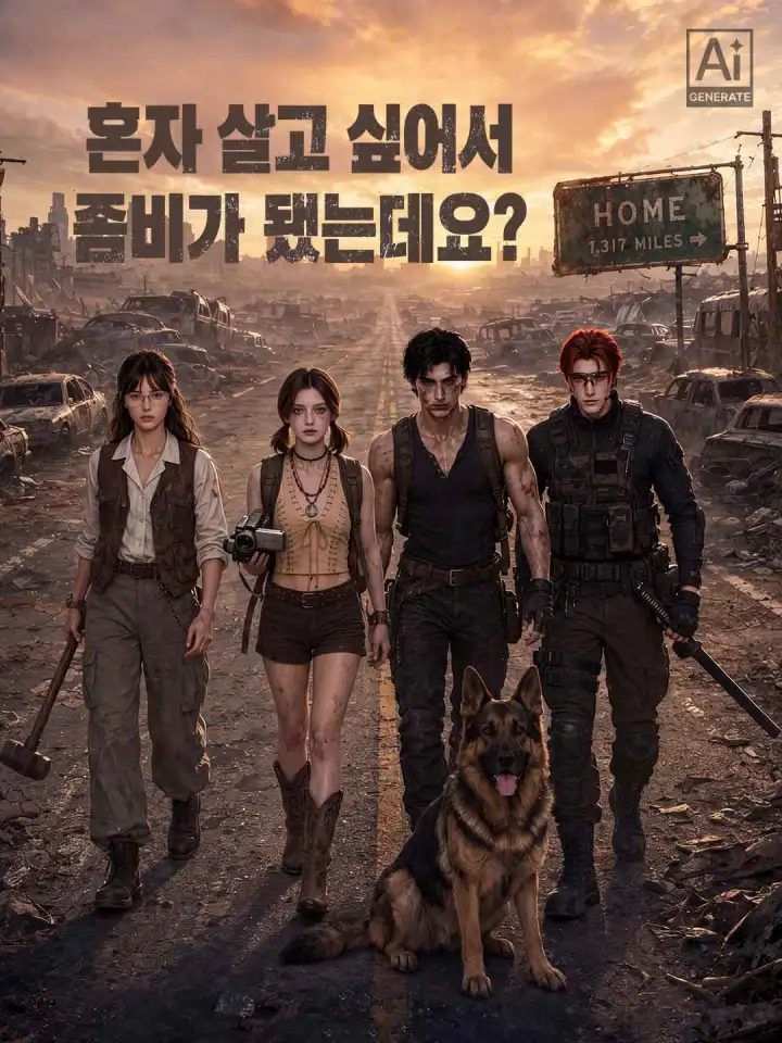혼자 살고 싶어서 좀비가 됐는데요? poster