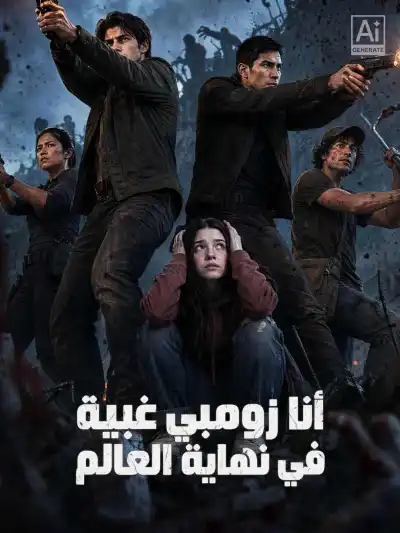 أنا زومبي غبية في نهاية العالم poster