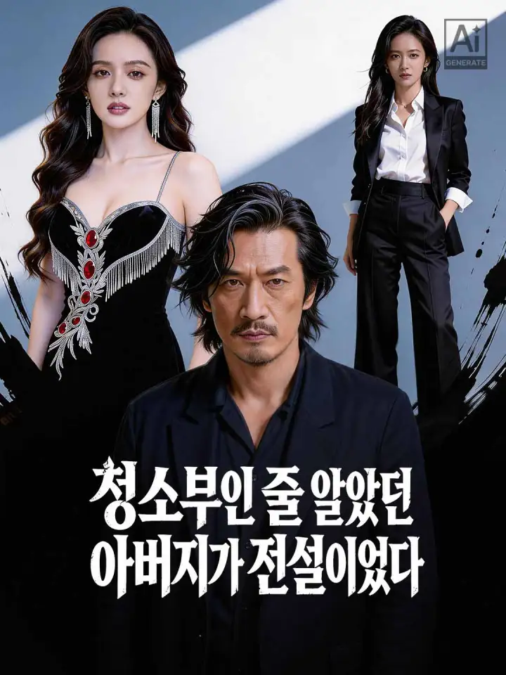 청소부인 줄 알았던 아버지가 전설이었다 poster