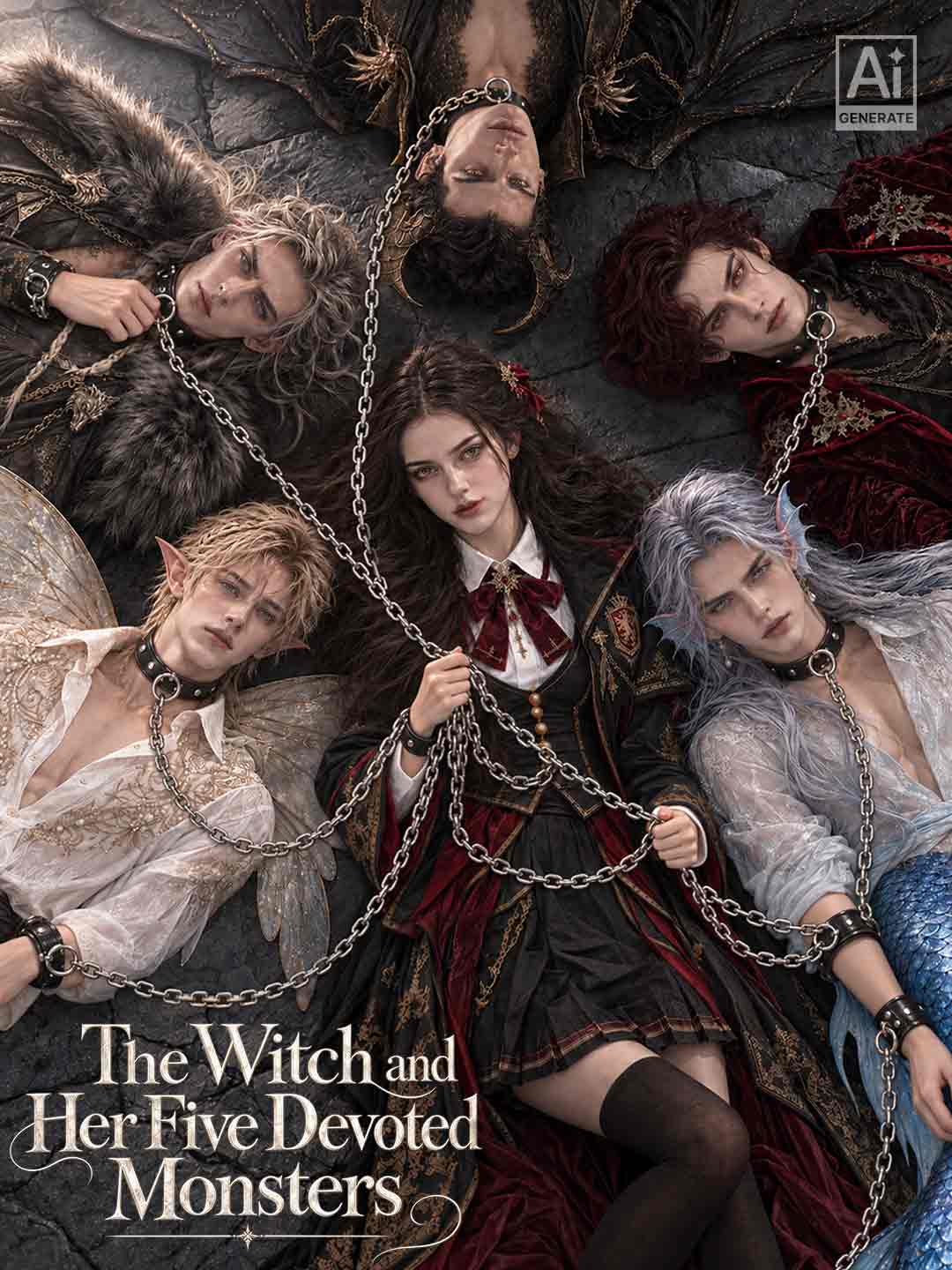 The Witch and Her Five Devoted Monsters