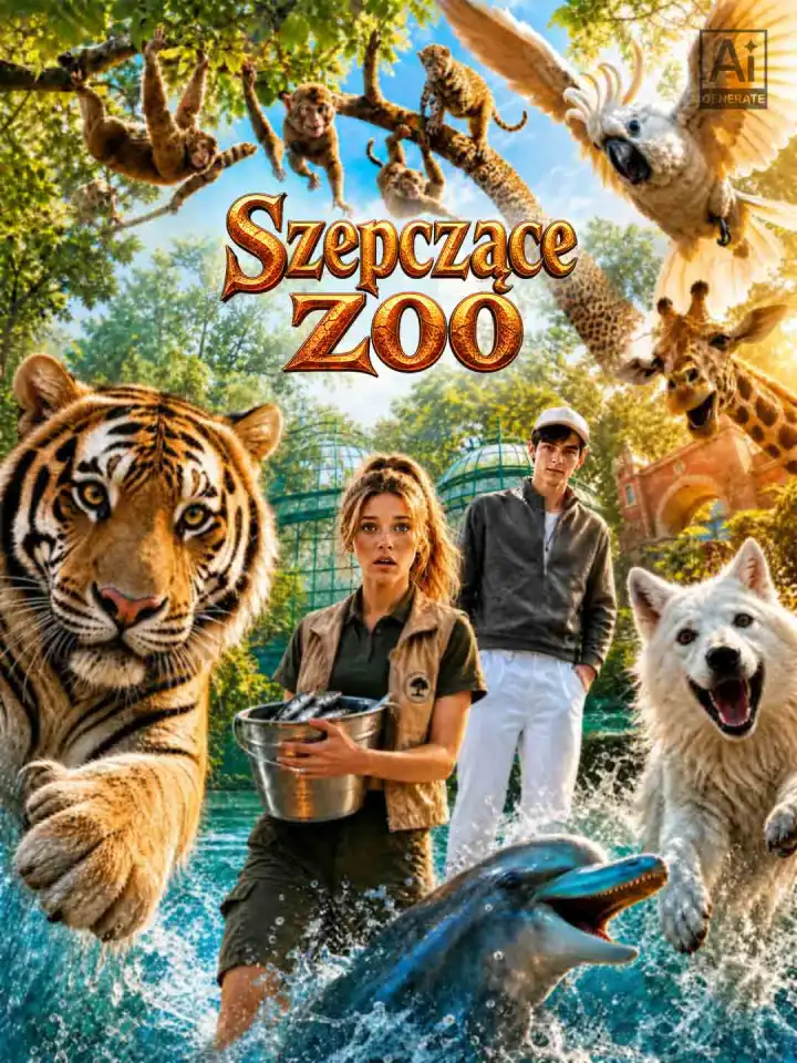 Szepczące zoo poster