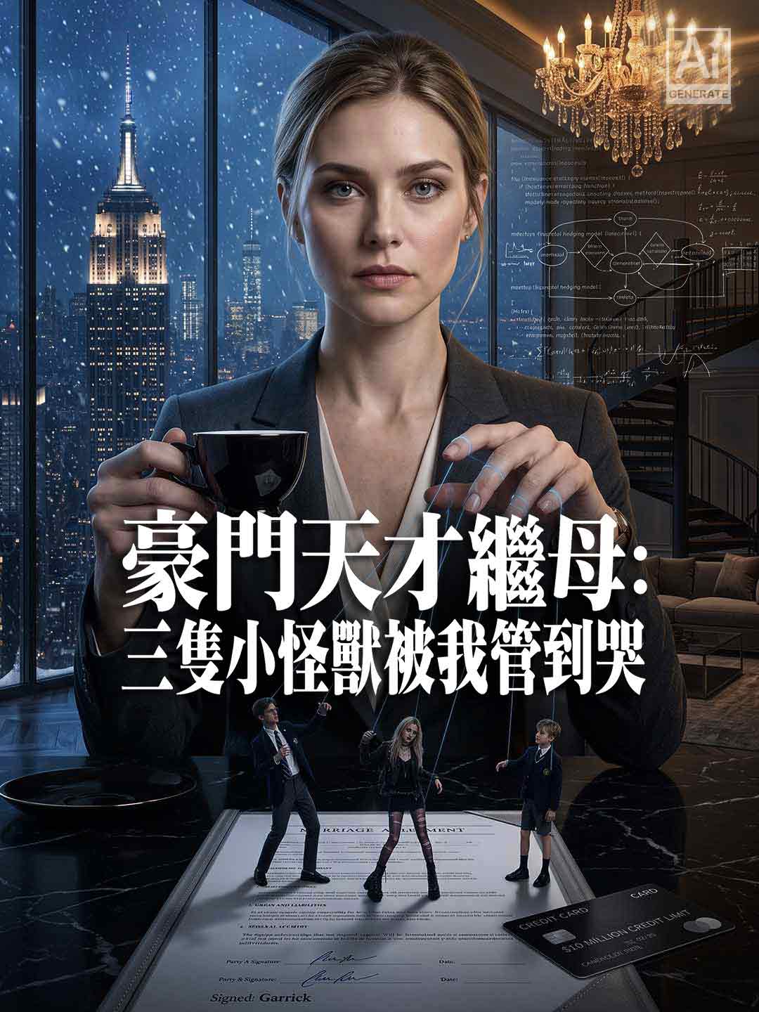 豪門天才繼母:三隻小怪獸被我管到哭
