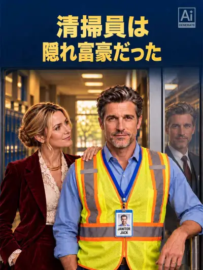 清掃員は隠れ富豪だった poster