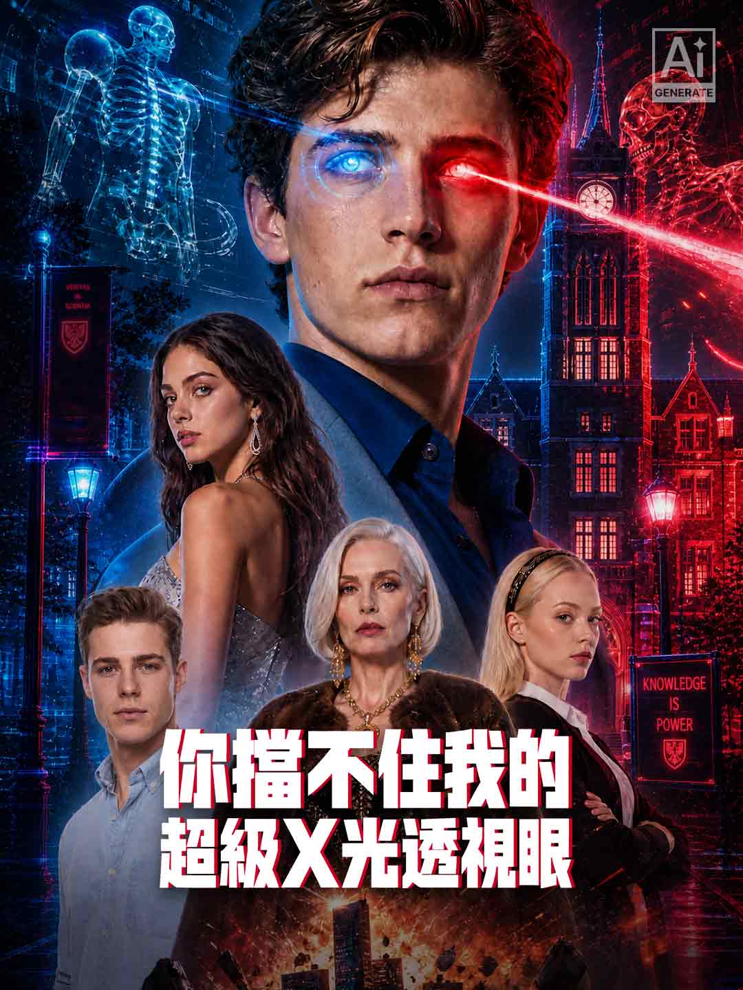你擋不住我的超級X光透視眼