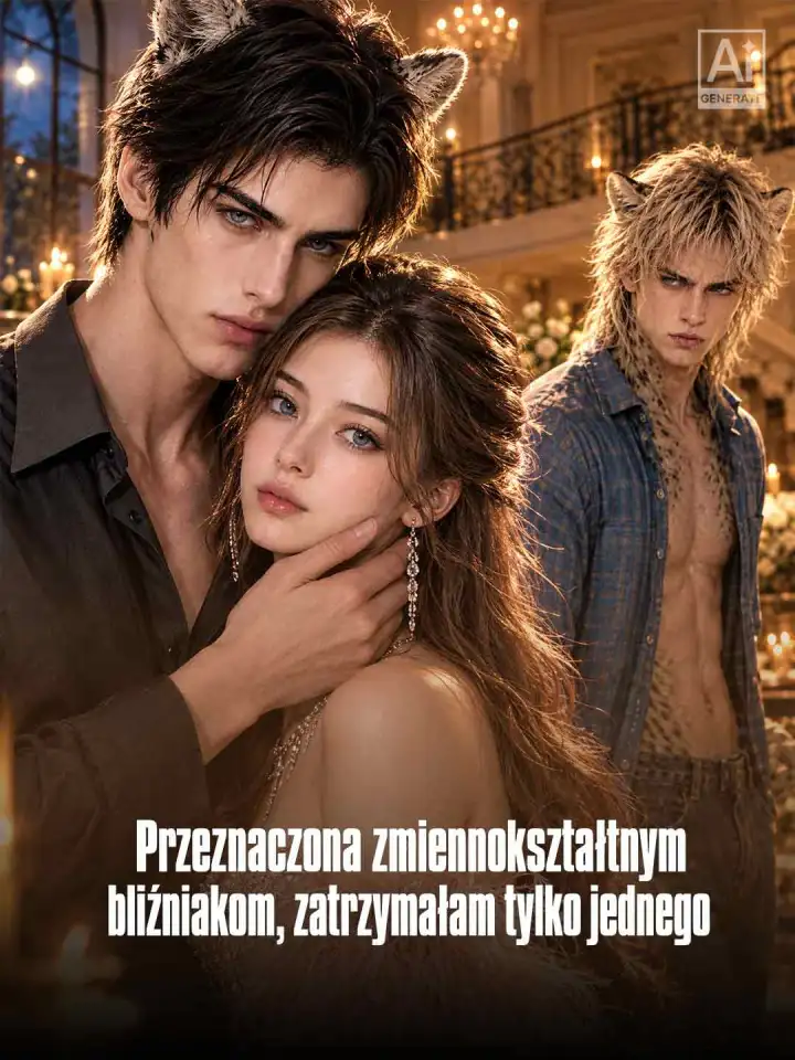 Przeznaczona zmiennokształtnym bliźniakom, zatrzymałam tylko jednego poster