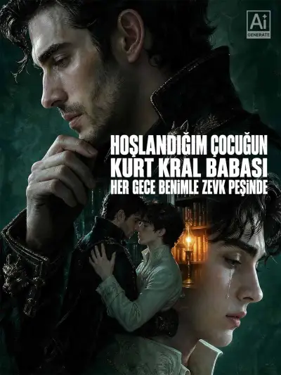 Hoşlandığım Çocuğun Kurt Kral Babası Her Gece Benimle Zevk Peşinde poster