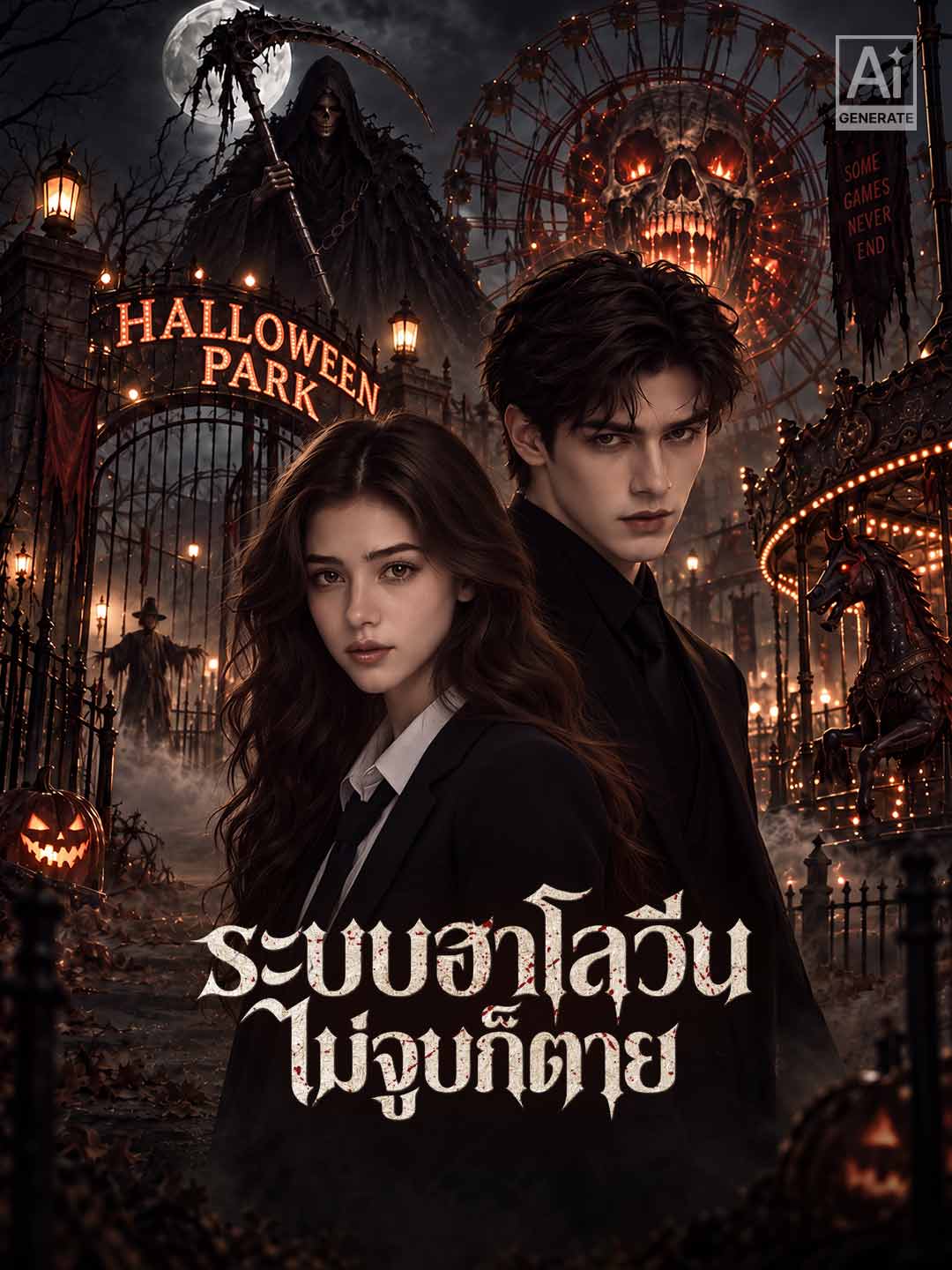 ระบบฮาโลวีน ไม่จูบก็ตาย