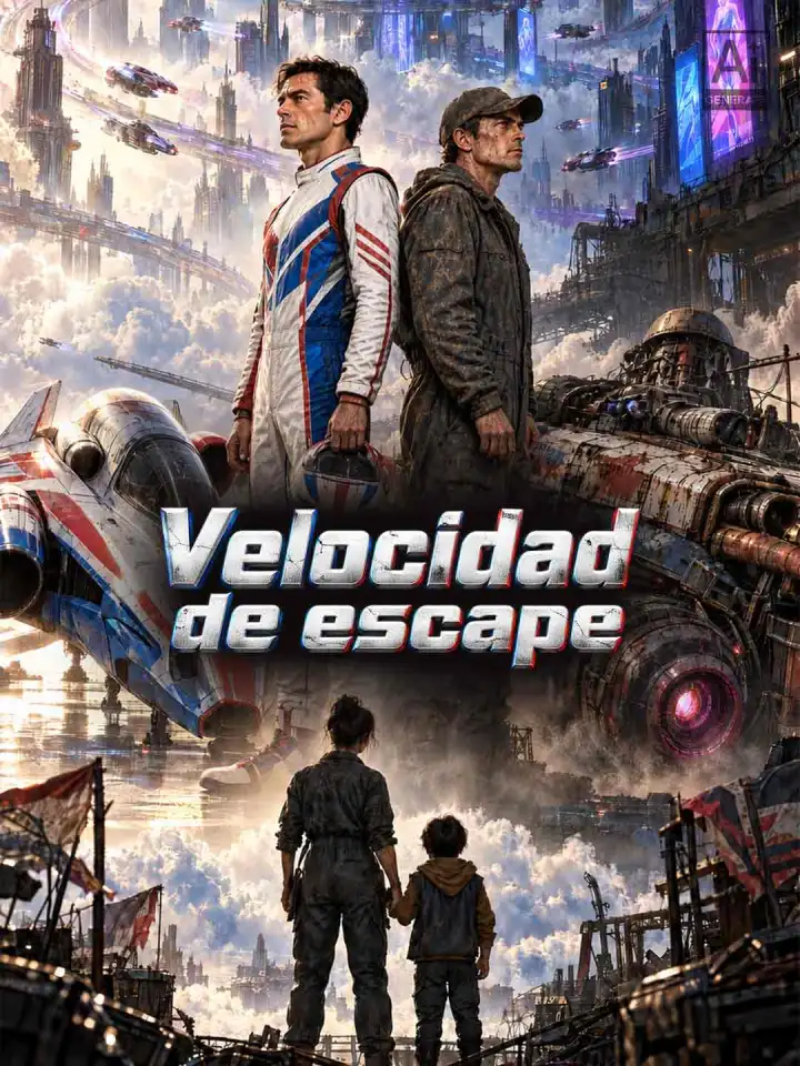 Velocidad de escape poster